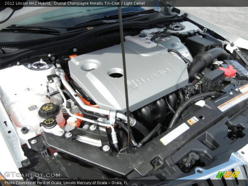  2012 MKZ Hybrid Engine - 2.5 Liter Atkinson Cycle DOHC 16-Valve iVCT 4 Cylinder Gasoline/Electric Hybrid