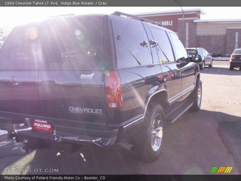 Indigo Blue Metallic / Gray 1999 Chevrolet Tahoe LT 4x4