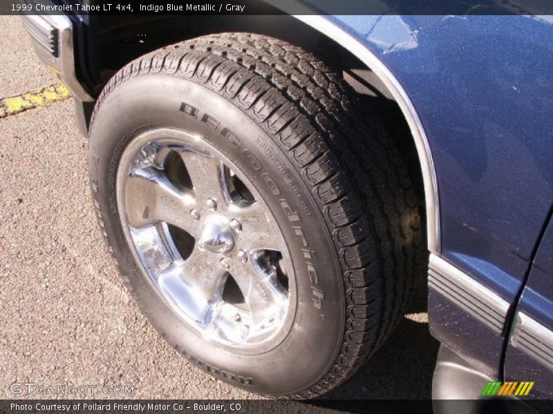 Indigo Blue Metallic / Gray 1999 Chevrolet Tahoe LT 4x4