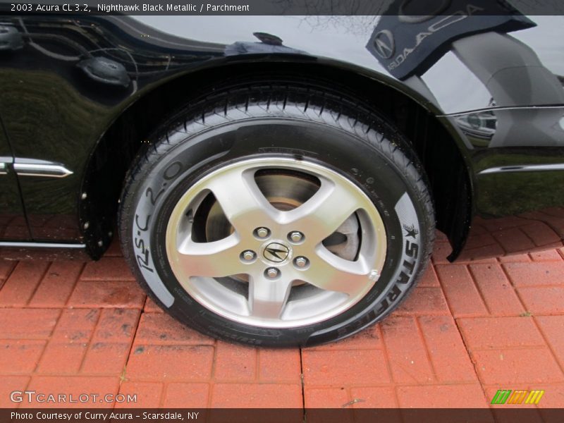 Nighthawk Black Metallic / Parchment 2003 Acura CL 3.2
