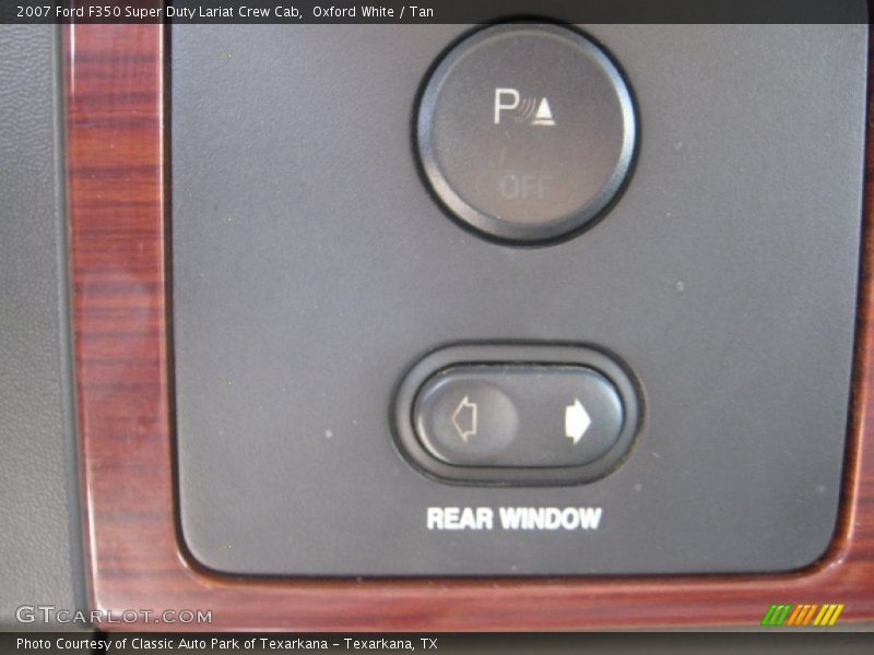 Oxford White / Tan 2007 Ford F350 Super Duty Lariat Crew Cab