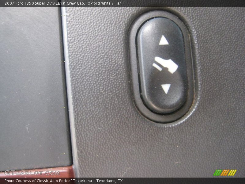 Oxford White / Tan 2007 Ford F350 Super Duty Lariat Crew Cab