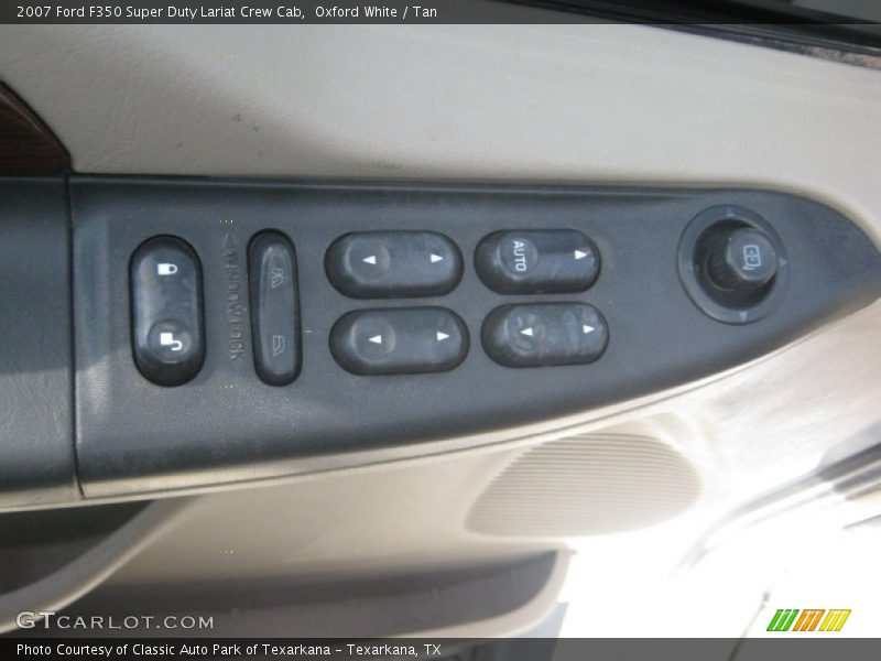 Oxford White / Tan 2007 Ford F350 Super Duty Lariat Crew Cab