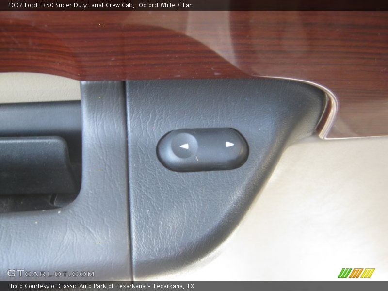 Oxford White / Tan 2007 Ford F350 Super Duty Lariat Crew Cab