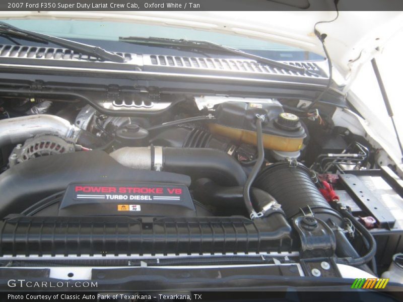  2007 F350 Super Duty Lariat Crew Cab Engine - 6.0 Liter OHV 32-Valve Power Stroke Turbo-Diesel V8