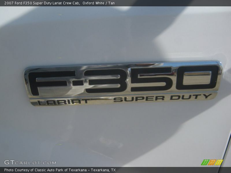  2007 F350 Super Duty Lariat Crew Cab Logo