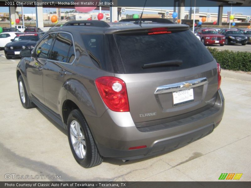 Mocha Steel Metallic / Jet Black 2011 Chevrolet Equinox LT