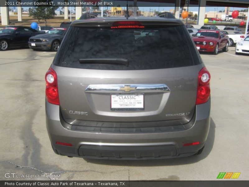 Mocha Steel Metallic / Jet Black 2011 Chevrolet Equinox LT