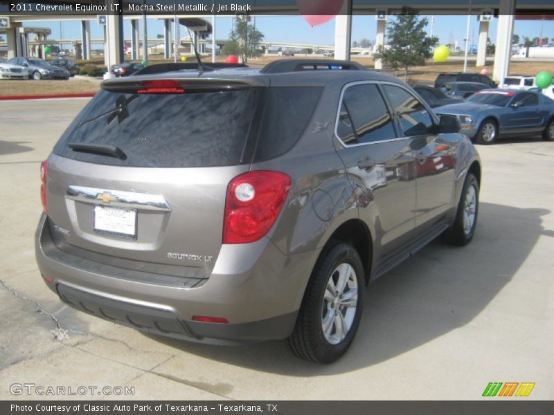 Mocha Steel Metallic / Jet Black 2011 Chevrolet Equinox LT
