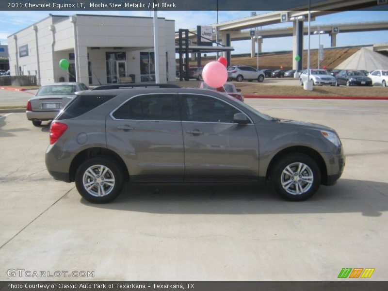 Mocha Steel Metallic / Jet Black 2011 Chevrolet Equinox LT