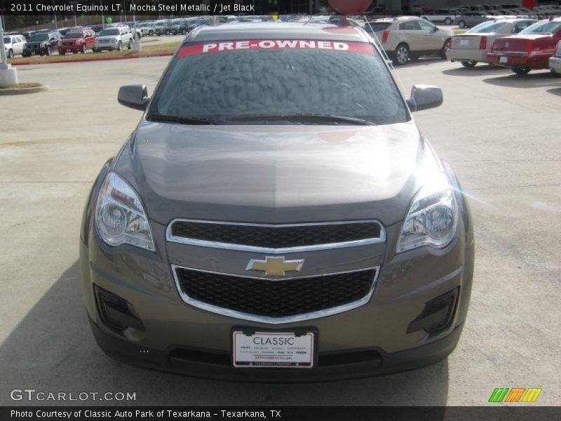 Mocha Steel Metallic / Jet Black 2011 Chevrolet Equinox LT