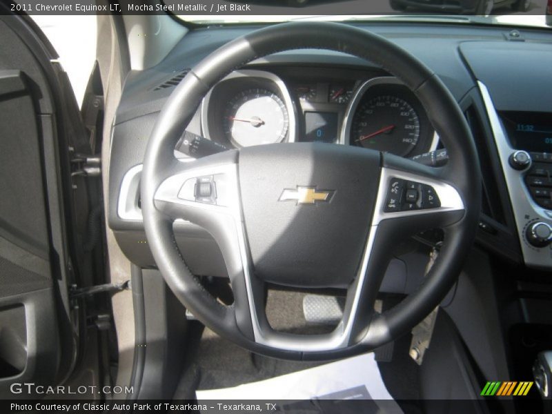 Mocha Steel Metallic / Jet Black 2011 Chevrolet Equinox LT