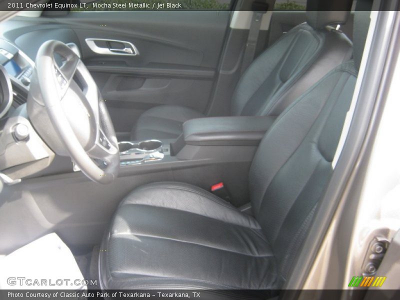 Mocha Steel Metallic / Jet Black 2011 Chevrolet Equinox LT