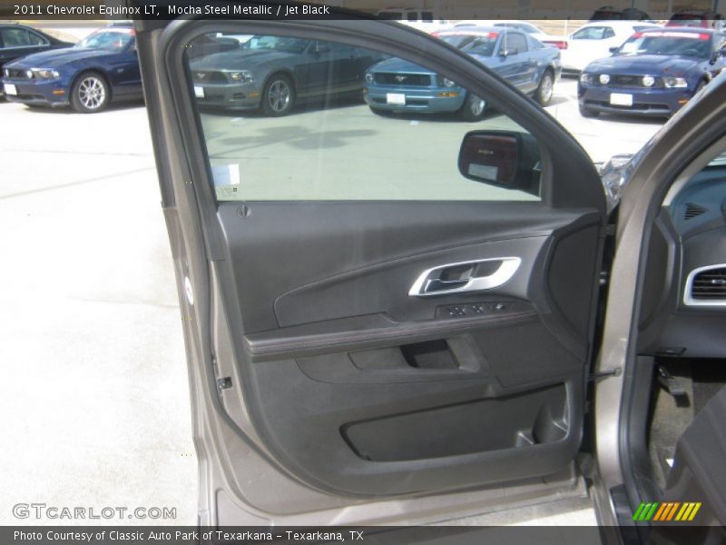 Mocha Steel Metallic / Jet Black 2011 Chevrolet Equinox LT