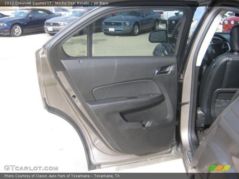 Mocha Steel Metallic / Jet Black 2011 Chevrolet Equinox LT