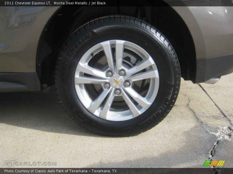 Mocha Steel Metallic / Jet Black 2011 Chevrolet Equinox LT