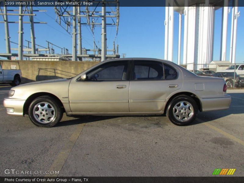 Sandrock Beige Metallic / Beige 1999 Infiniti I 30
