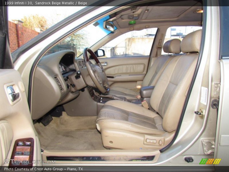 Sandrock Beige Metallic / Beige 1999 Infiniti I 30