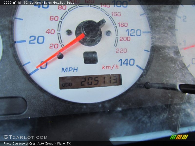 Sandrock Beige Metallic / Beige 1999 Infiniti I 30