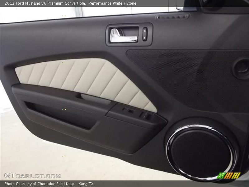 Door Panel of 2012 Mustang V6 Premium Convertible