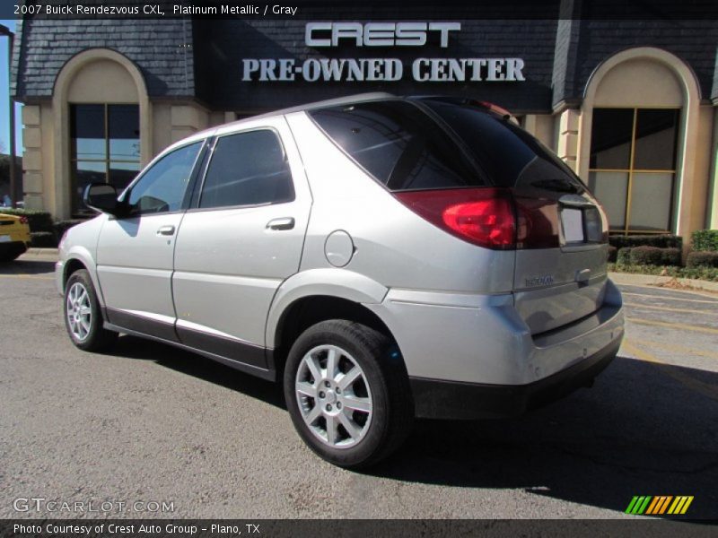 Platinum Metallic / Gray 2007 Buick Rendezvous CXL