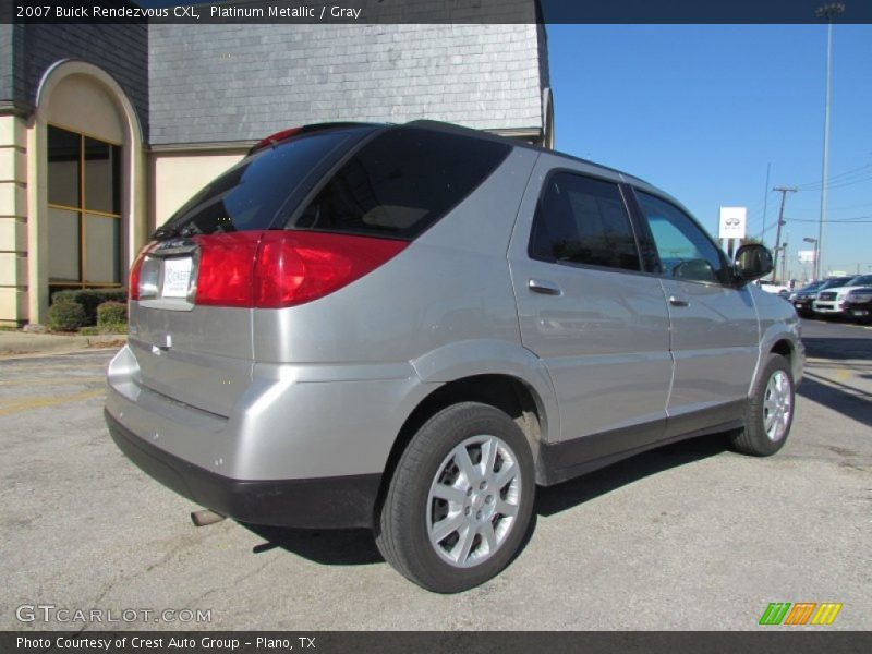 Platinum Metallic / Gray 2007 Buick Rendezvous CXL