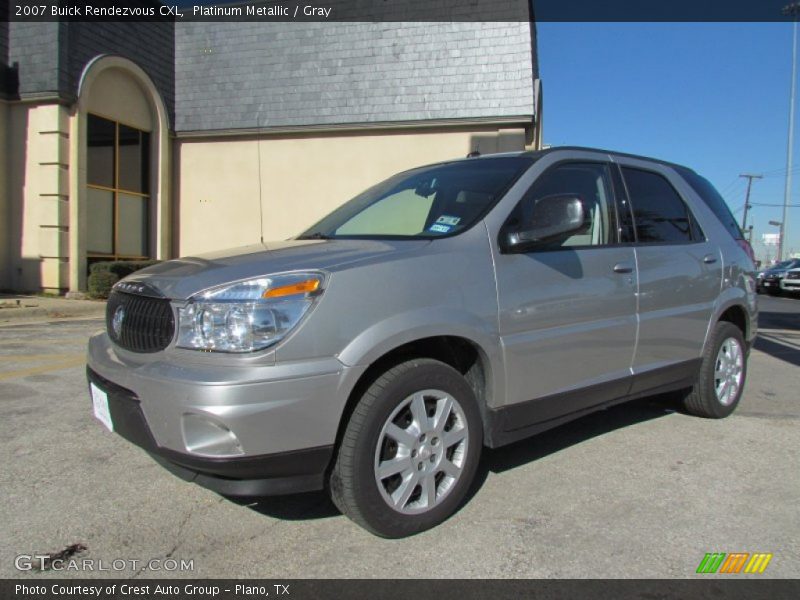 Platinum Metallic / Gray 2007 Buick Rendezvous CXL