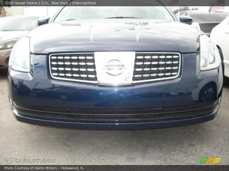 Blue Onyx / Charcoal/Steel 2008 Nissan Sentra 2.0 SL