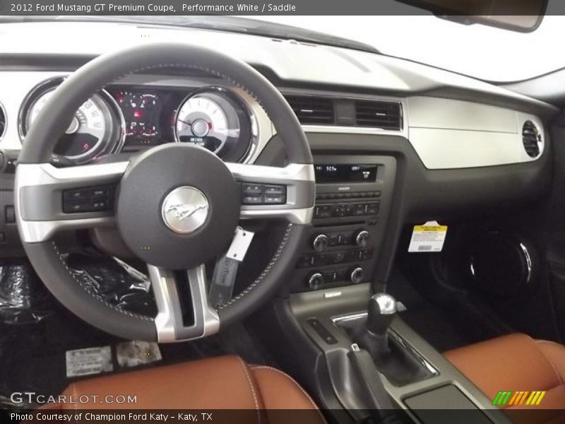 Dashboard of 2012 Mustang GT Premium Coupe