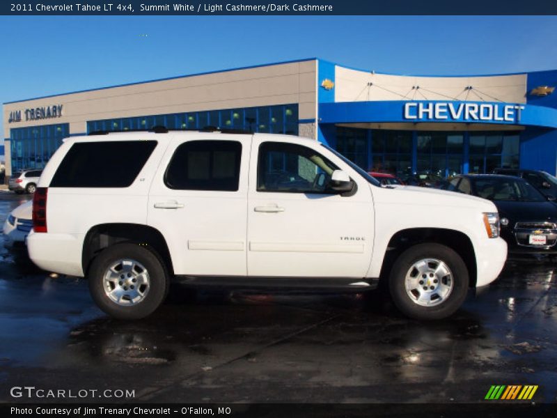 Summit White / Light Cashmere/Dark Cashmere 2011 Chevrolet Tahoe LT 4x4