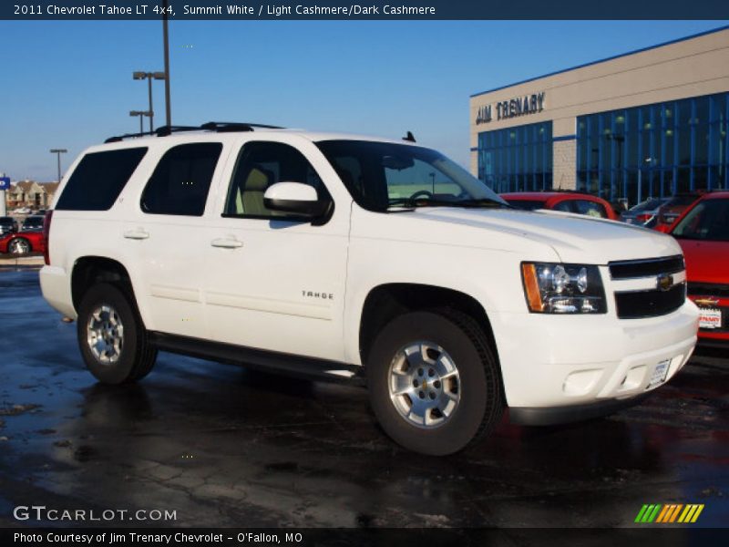 Summit White / Light Cashmere/Dark Cashmere 2011 Chevrolet Tahoe LT 4x4