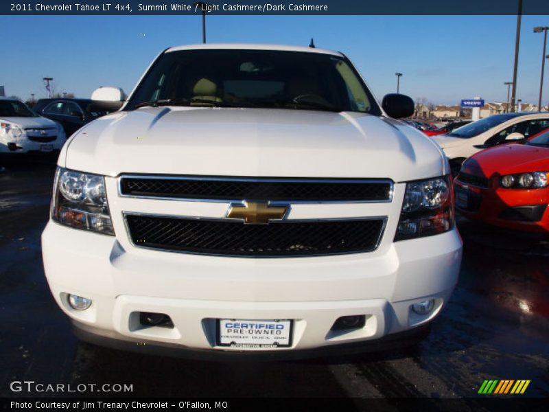 Summit White / Light Cashmere/Dark Cashmere 2011 Chevrolet Tahoe LT 4x4
