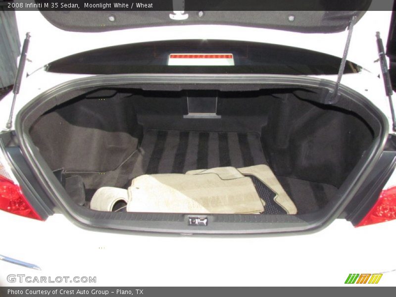 Moonlight White / Wheat 2008 Infiniti M 35 Sedan