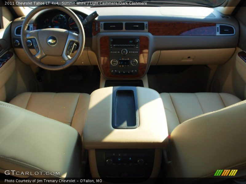 Summit White / Light Cashmere/Dark Cashmere 2011 Chevrolet Tahoe LT 4x4