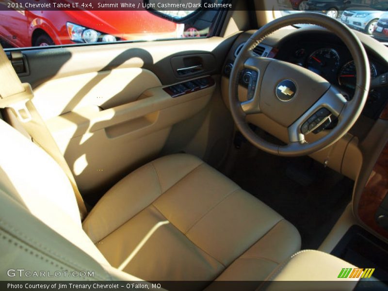 Summit White / Light Cashmere/Dark Cashmere 2011 Chevrolet Tahoe LT 4x4