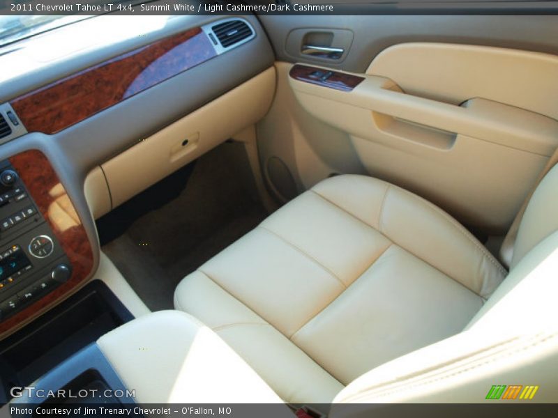 Summit White / Light Cashmere/Dark Cashmere 2011 Chevrolet Tahoe LT 4x4