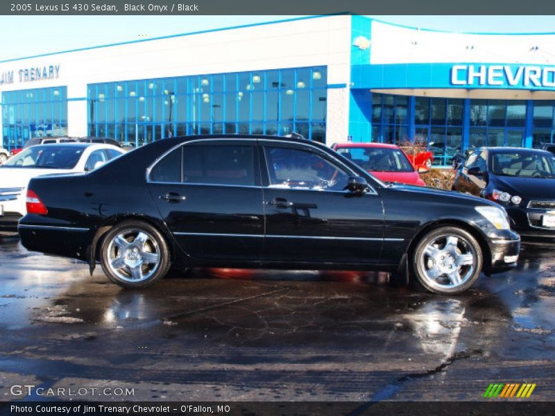 Black Onyx / Black 2005 Lexus LS 430 Sedan