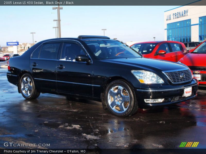 Black Onyx / Black 2005 Lexus LS 430 Sedan