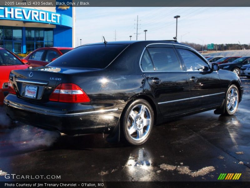 Black Onyx / Black 2005 Lexus LS 430 Sedan