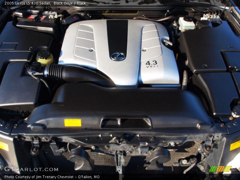 Black Onyx / Black 2005 Lexus LS 430 Sedan