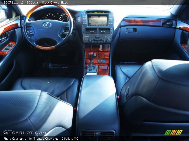 Black Onyx / Black 2005 Lexus LS 430 Sedan