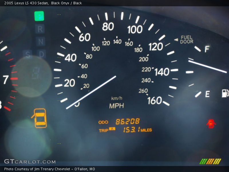 Black Onyx / Black 2005 Lexus LS 430 Sedan