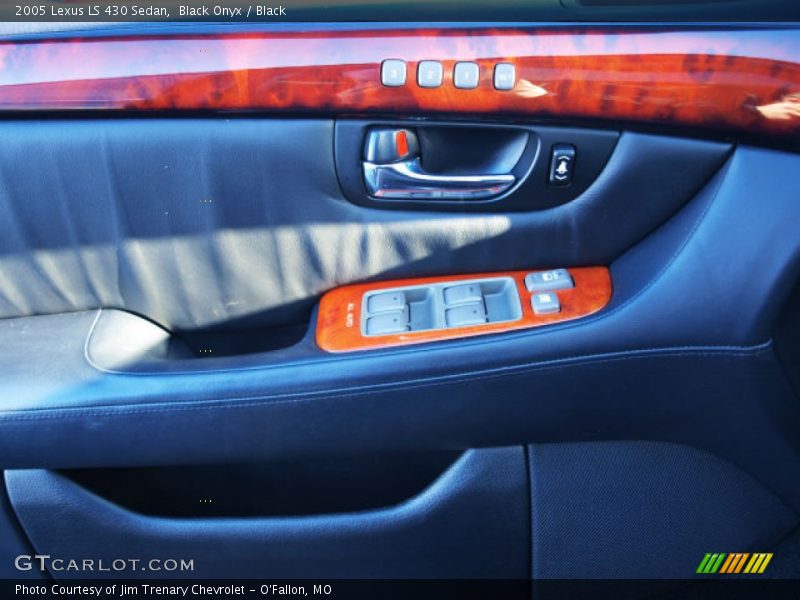 Black Onyx / Black 2005 Lexus LS 430 Sedan