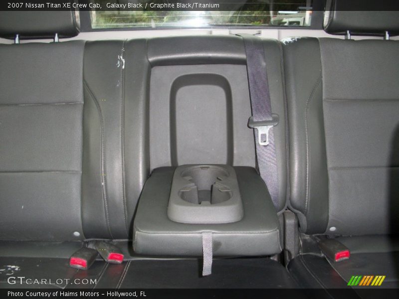 Galaxy Black / Graphite Black/Titanium 2007 Nissan Titan XE Crew Cab