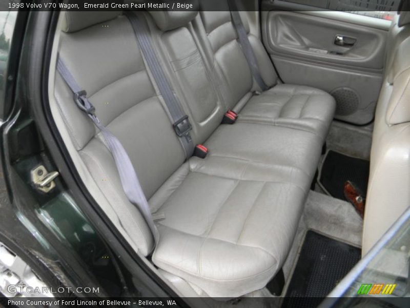 Emerald Green Pearl Metallic / Beige 1998 Volvo V70 Wagon
