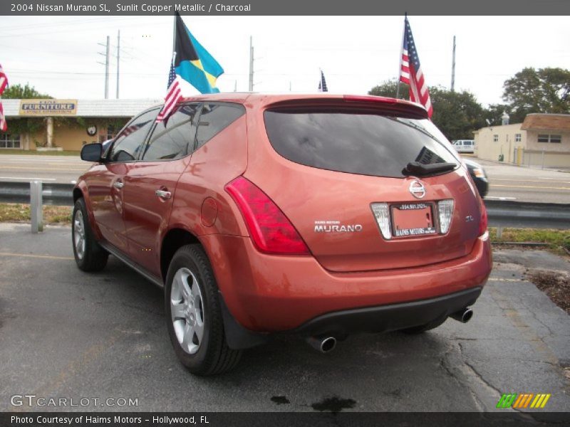 Sunlit Copper Metallic / Charcoal 2004 Nissan Murano SL