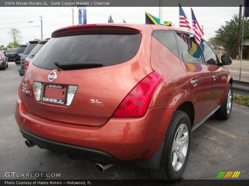 Sunlit Copper Metallic / Charcoal 2004 Nissan Murano SL