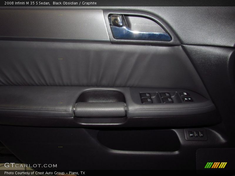 Black Obsidian / Graphite 2008 Infiniti M 35 S Sedan