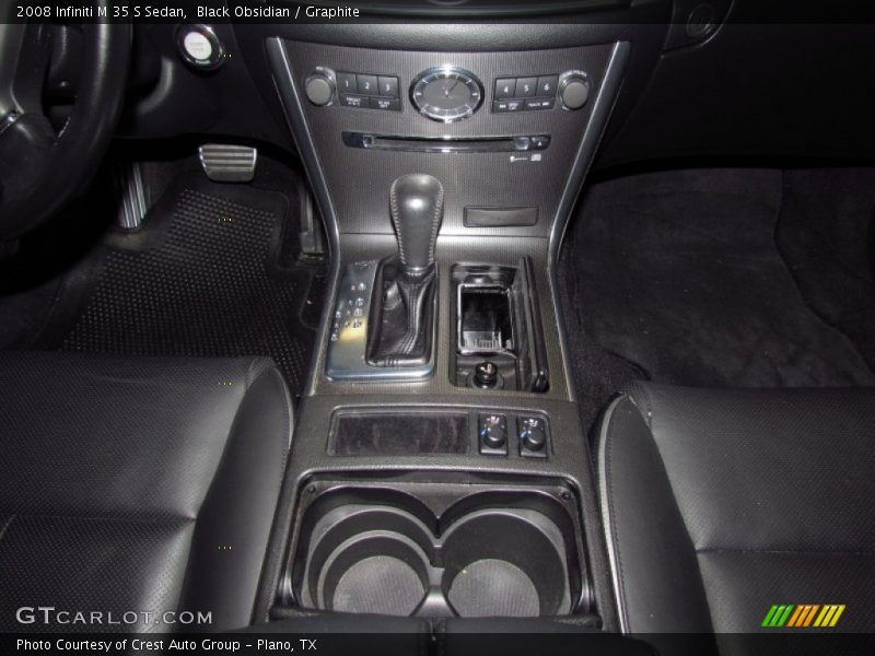 Black Obsidian / Graphite 2008 Infiniti M 35 S Sedan