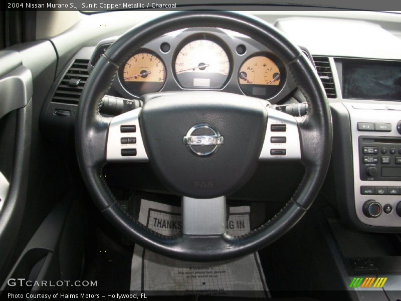 Sunlit Copper Metallic / Charcoal 2004 Nissan Murano SL